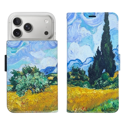 Van Gogh - Weizenfeld mit Zypressen Victor Case für iPhone 17 Pro Max mit MagSafe