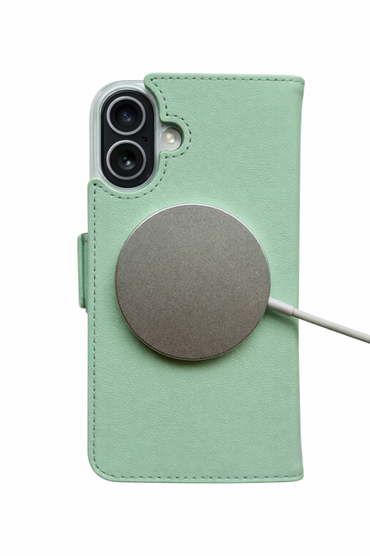 Victor Case in Mint für das iPhone 16 mit MagSafe