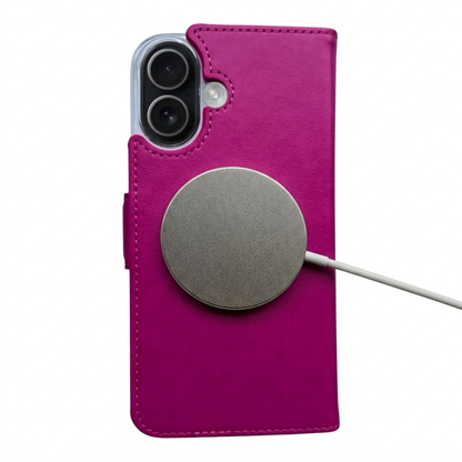 Victor Case in Pink für das iPhone 16 mit MagSafe