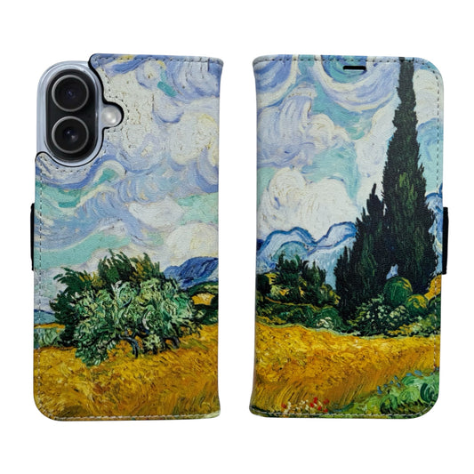 Van Gogh - Weizenfeld mit Zypressen Victor Case für das iPhone 16 mit MagSafe