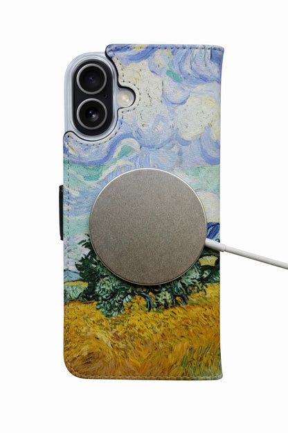Van Gogh - Weizenfeld mit Zypressen Victor Case für das iPhone 17 mit MagSafe