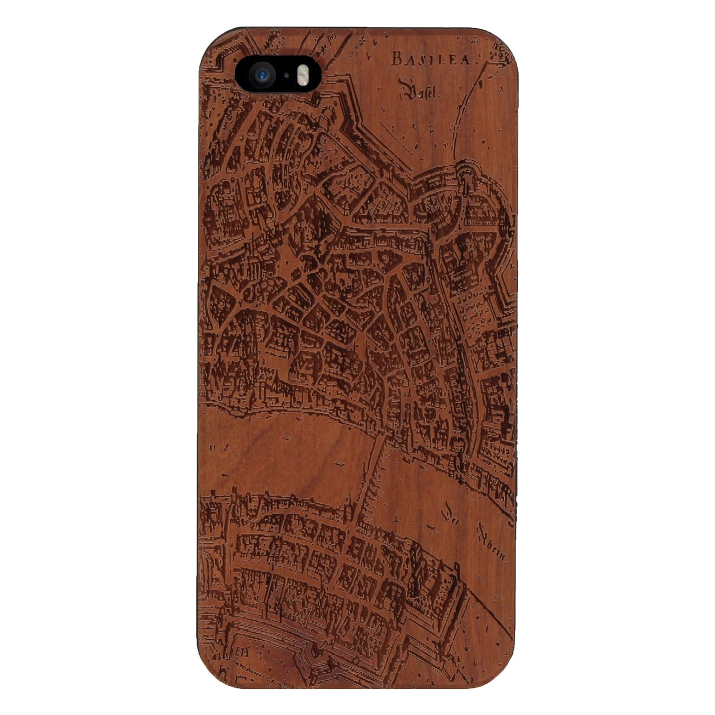 Basel Merian Eden Case aus Kirschholz für das iPhone 5/5S/SE