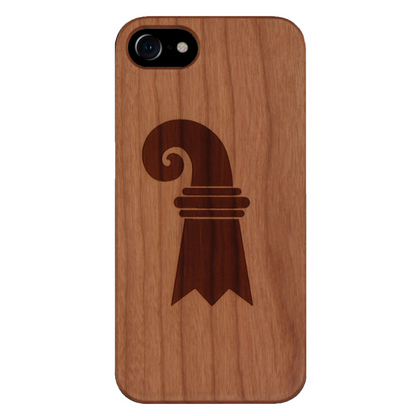Bastone di Basilea Eden Case in ciliegio per iPhone und Samsung