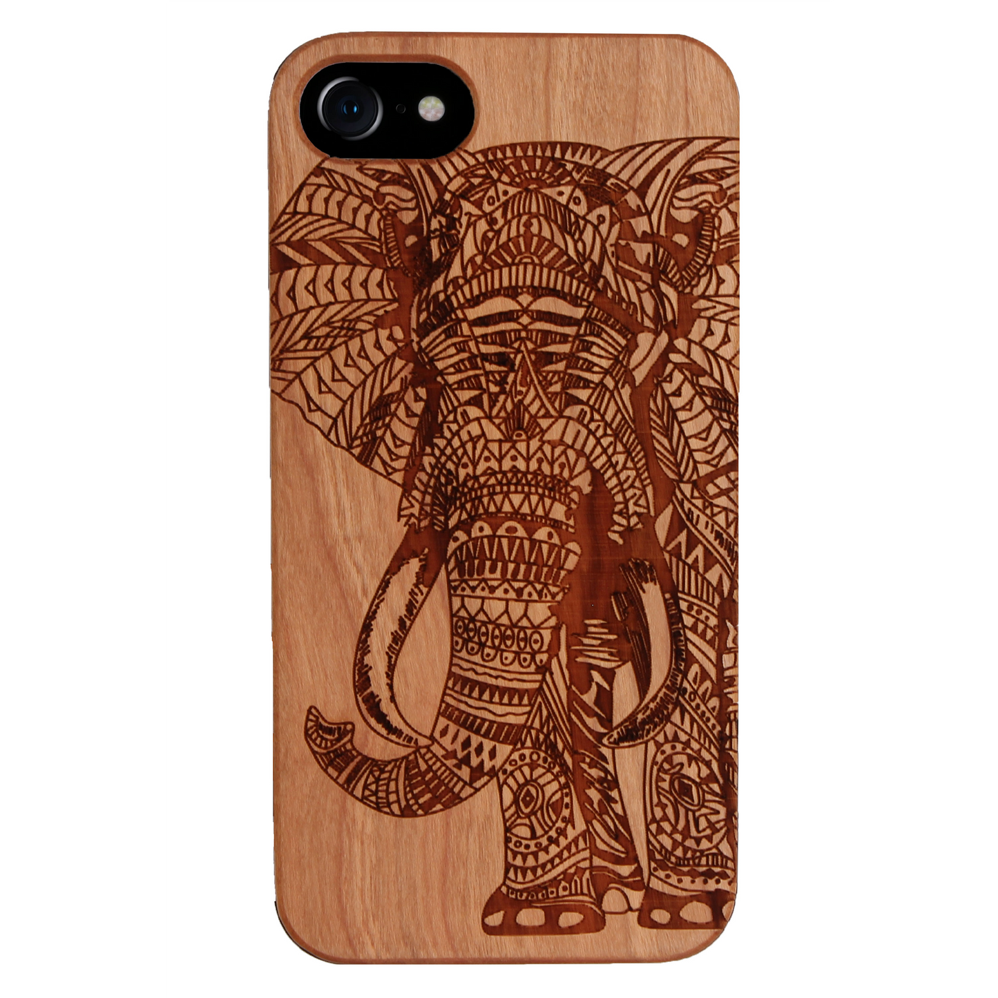 Elefant Eden Case aus Kirschholz für iPhone und Samsung