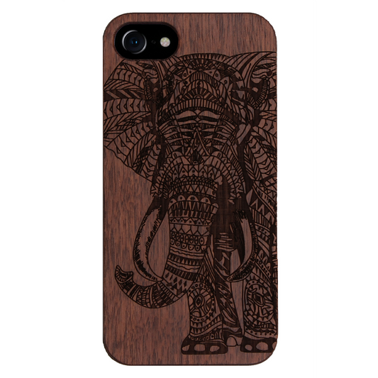 Elephant Eden case made of walnut wood