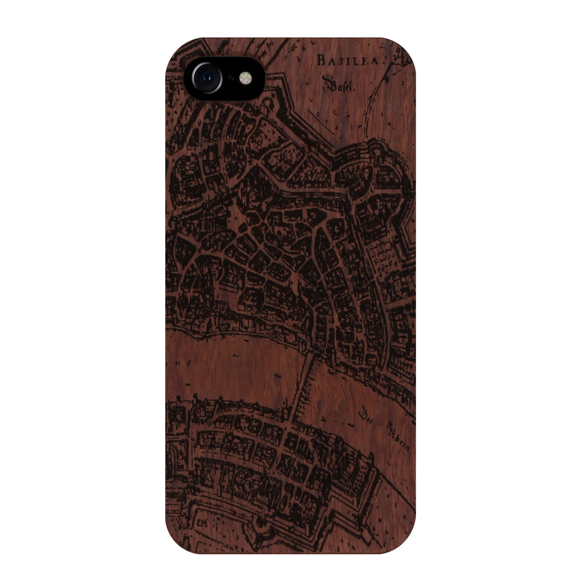 Basel Merian Eden Case aus Rosenholz für das iPhone 7/8/SE 2020/SE 2022
