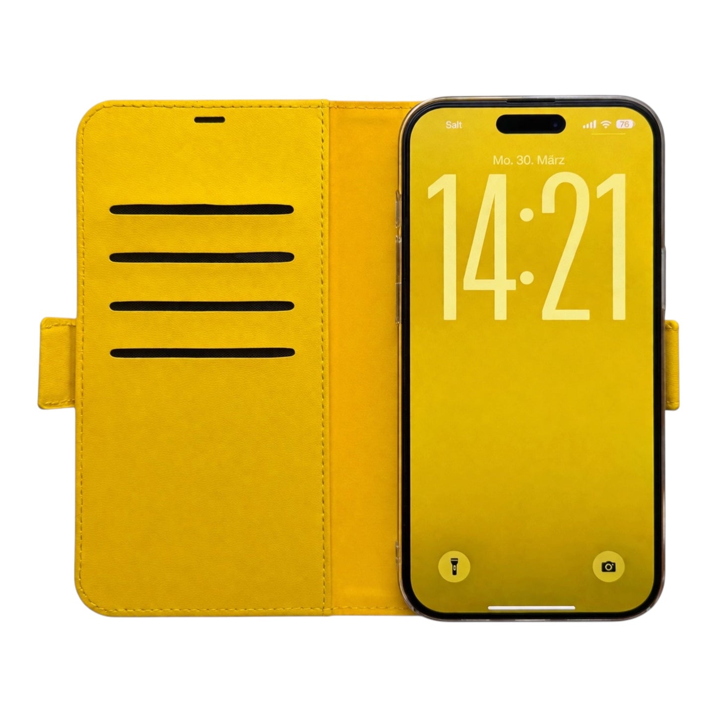 Victor Case Uni Gelb für iPhone 16e/17e mit MagSafe
