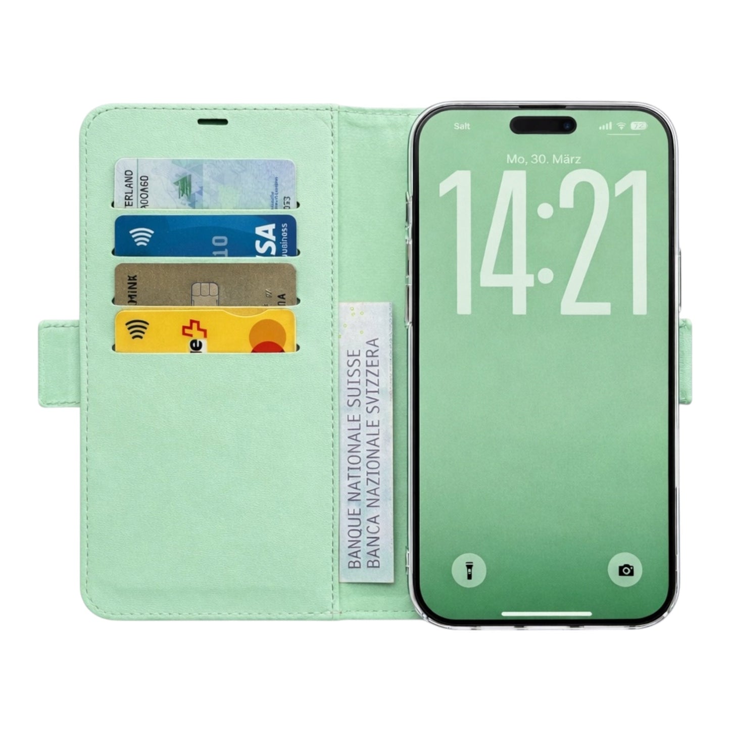 Victor Case Uni Mint für iPhone 16e/17e mit MagSafe