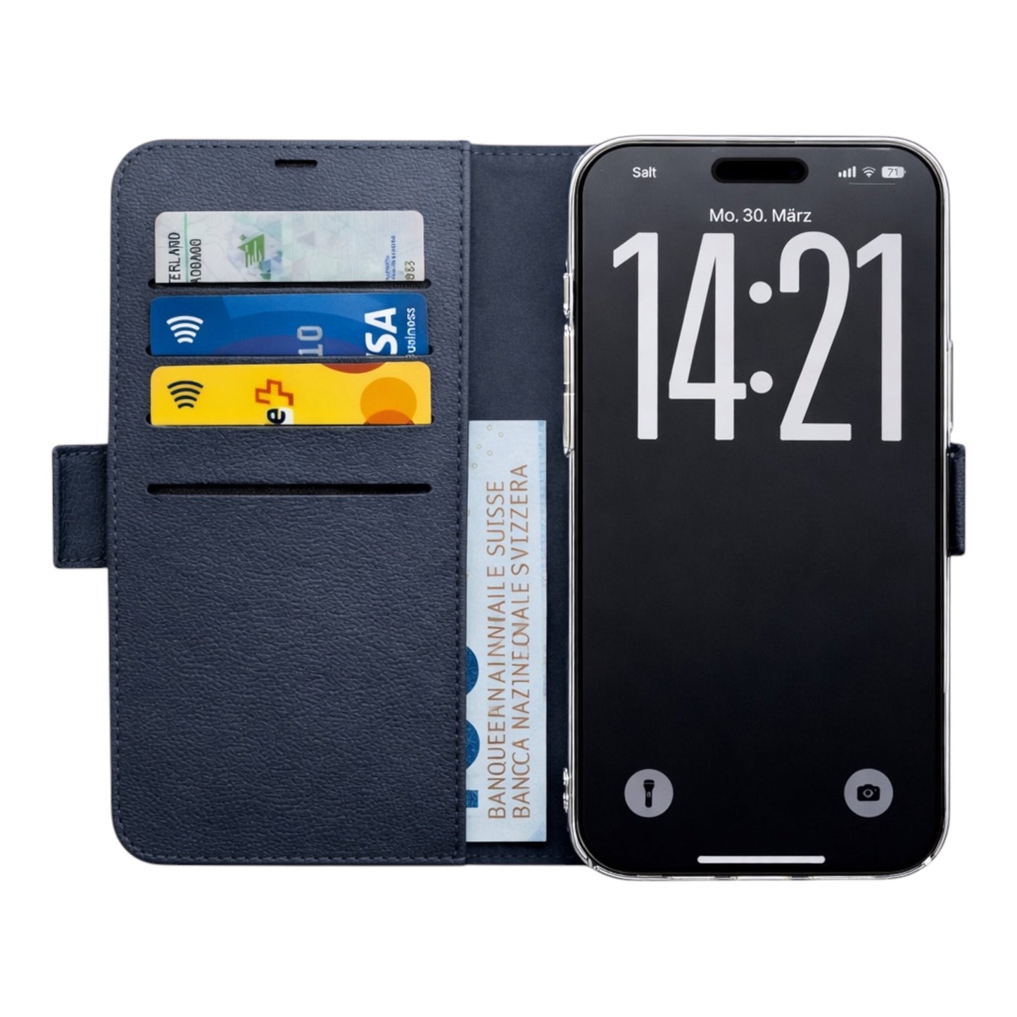 Victor Case in Navy Blue für das iPhone 17 mit MagSafe