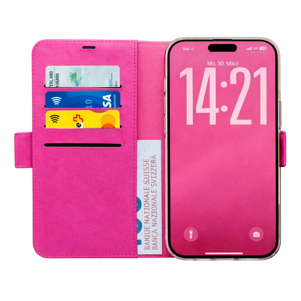 Victor Case in Pink für das iPhone 16 Pro Max mit MagSafe