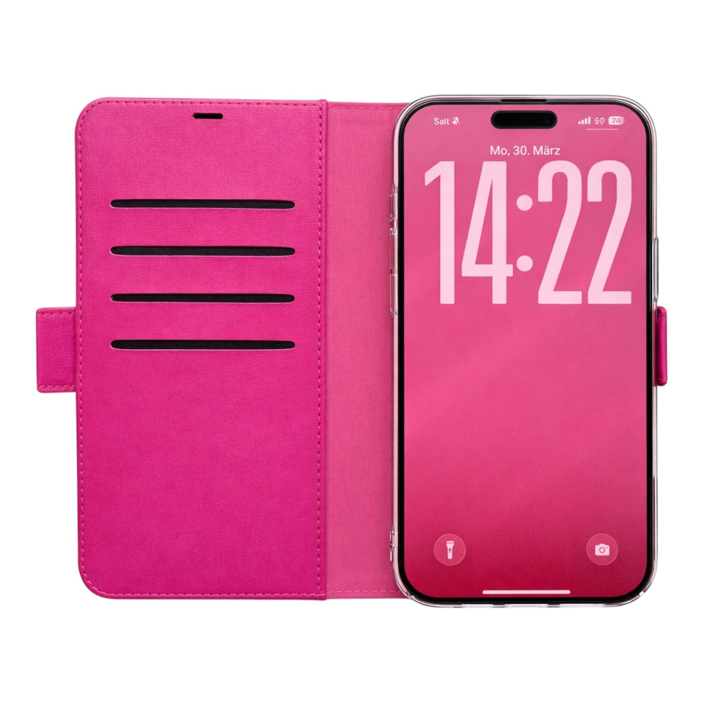 Victor Case in Pink für das iPhone 16 mit MagSafe
