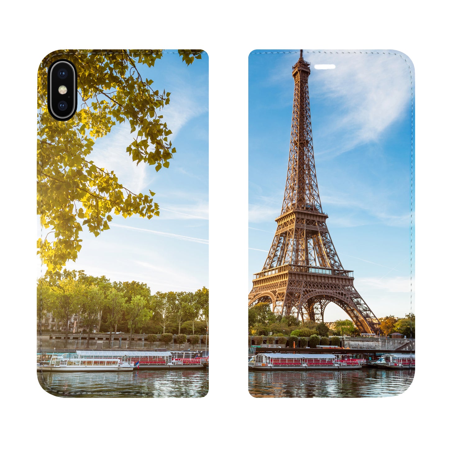 Paris City La Seine Victor Case für das iPhone X/XS