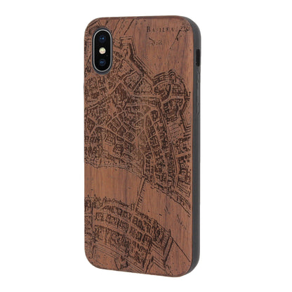 Basel Merian Eden Case aus Nussholz für das iPhone XS Max
