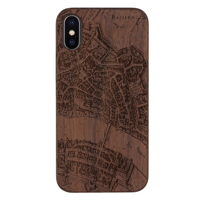 Basel Merian Eden Case aus Nussholz für das iPhone X/XS