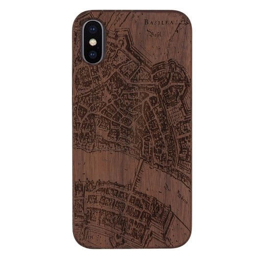 Basel Merian Eden Case aus Nussholz für das iPhone X/XS