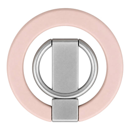 Magnetischer Ring Phone Stand – Pastellrosa – Vorderansicht