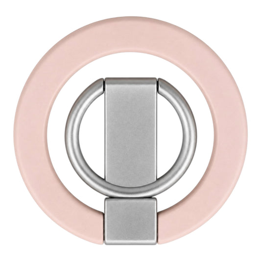Magnetischer Ring Phone Stand – Pastellrosa – Vorderansicht