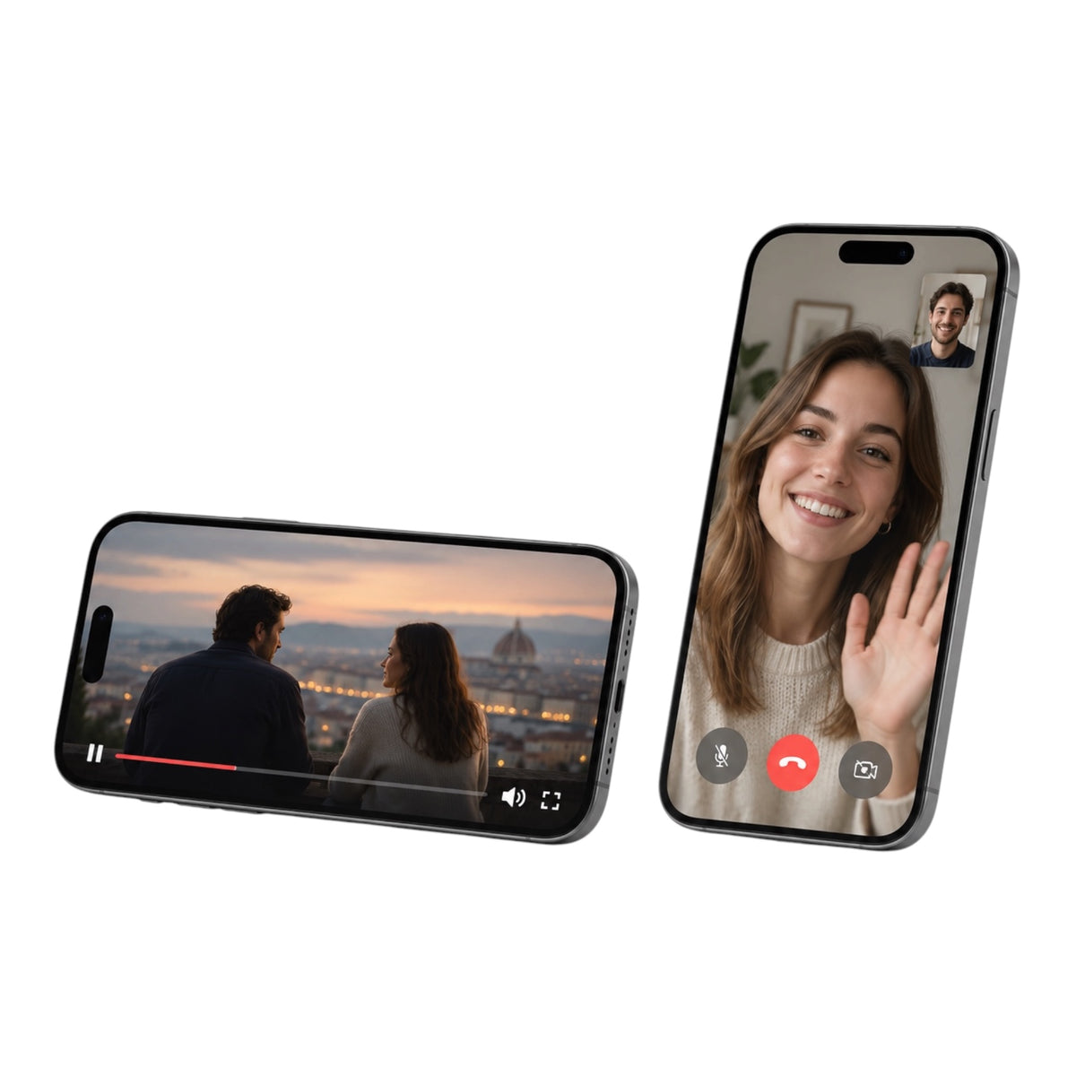 Magnetischer Ring Phone Stand – Standfunktion im Hoch- und Querformat