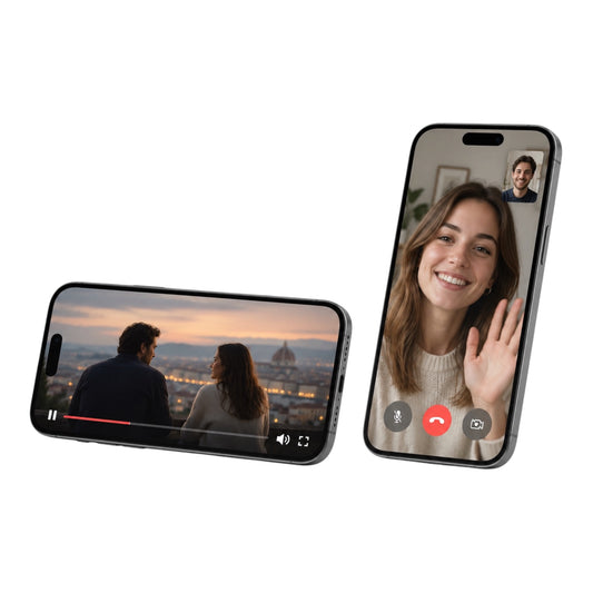 Magnetischer Ring Phone Stand – Standfunktion im Hoch- und Querformat