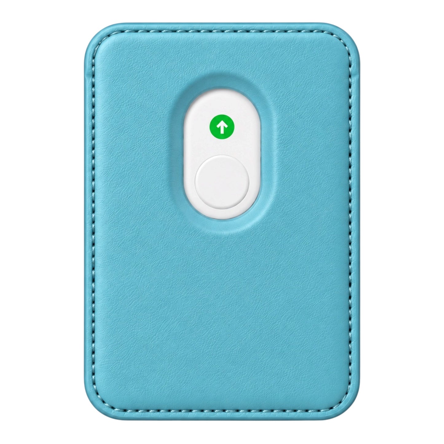 MagSafe Kartenetui Wallet Türkis – Rückseite