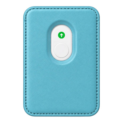 MagSafe Kartenetui Wallet Türkis – Rückseite