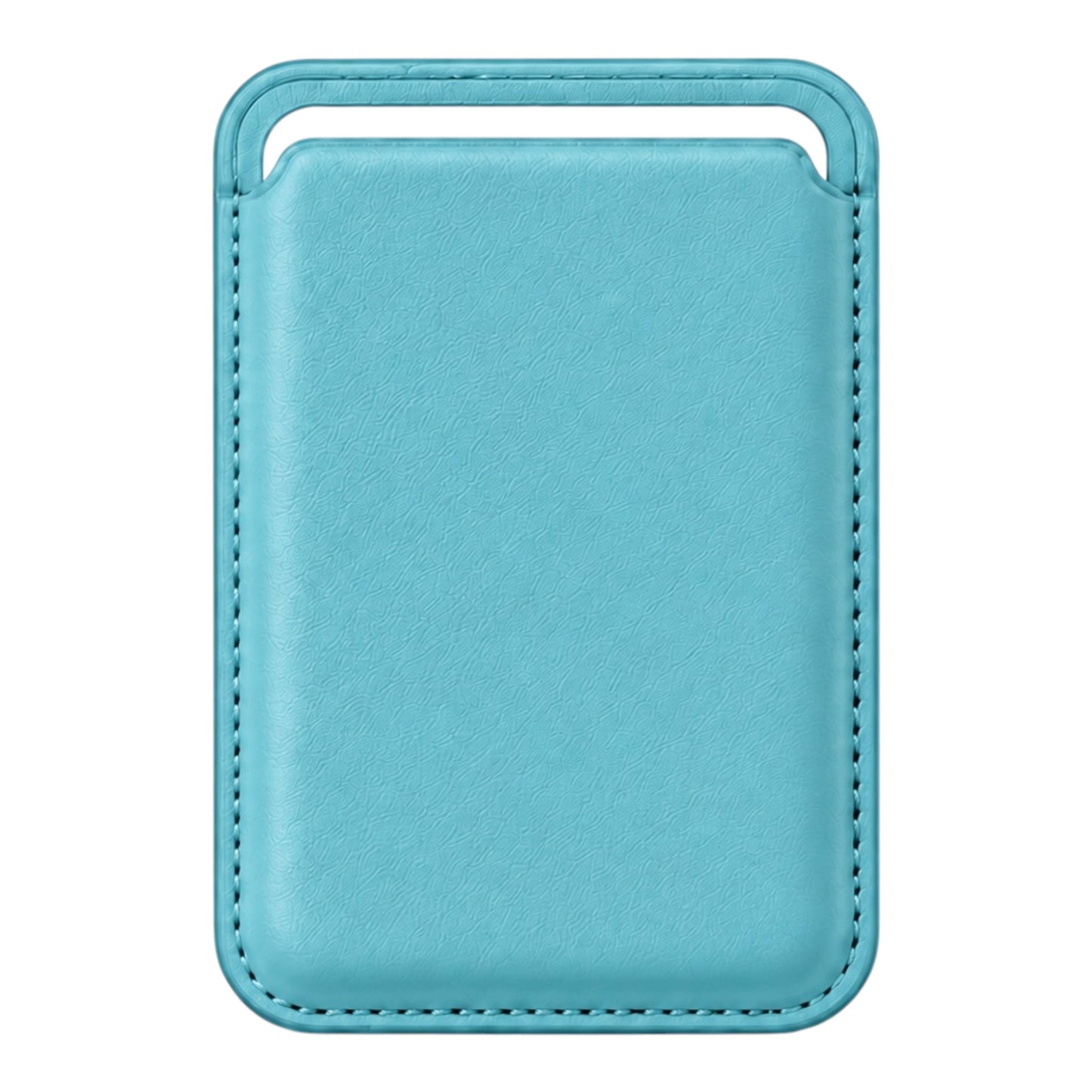 MagSafe Kartenetui Wallet Türkis – Vorderseite