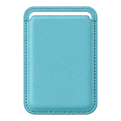MagSafe Kartenetui Wallet Türkis – Vorderseite