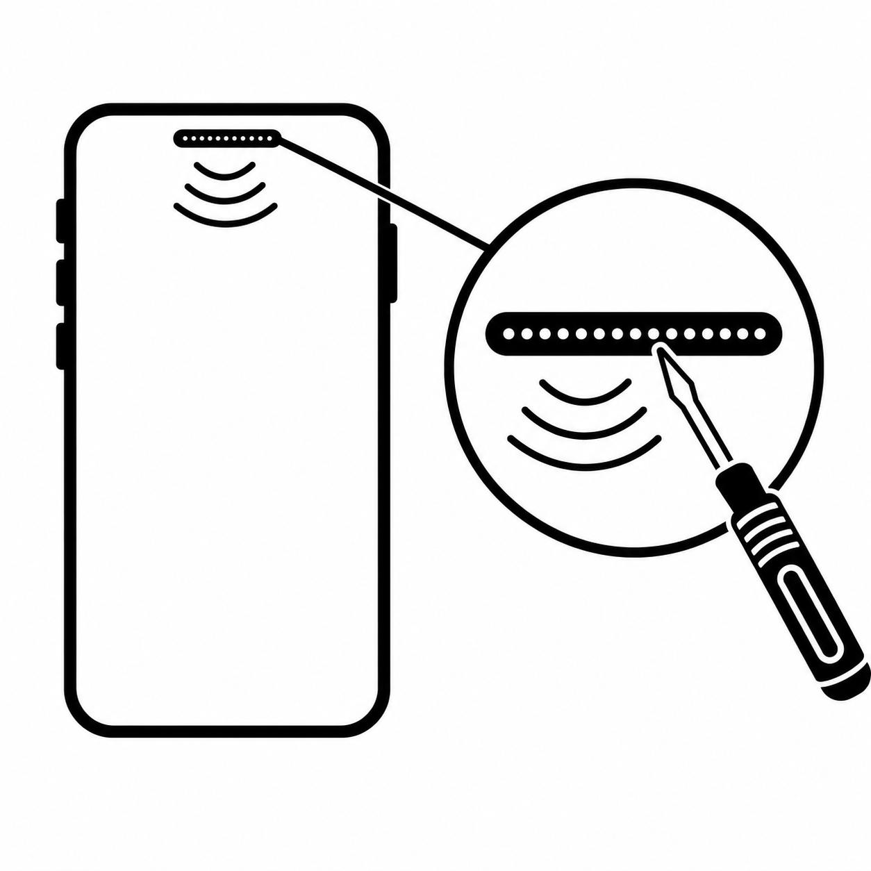 Samsung Galaxy S25 Edge (SM-S937) Oberer Lautsprecher Reparatur