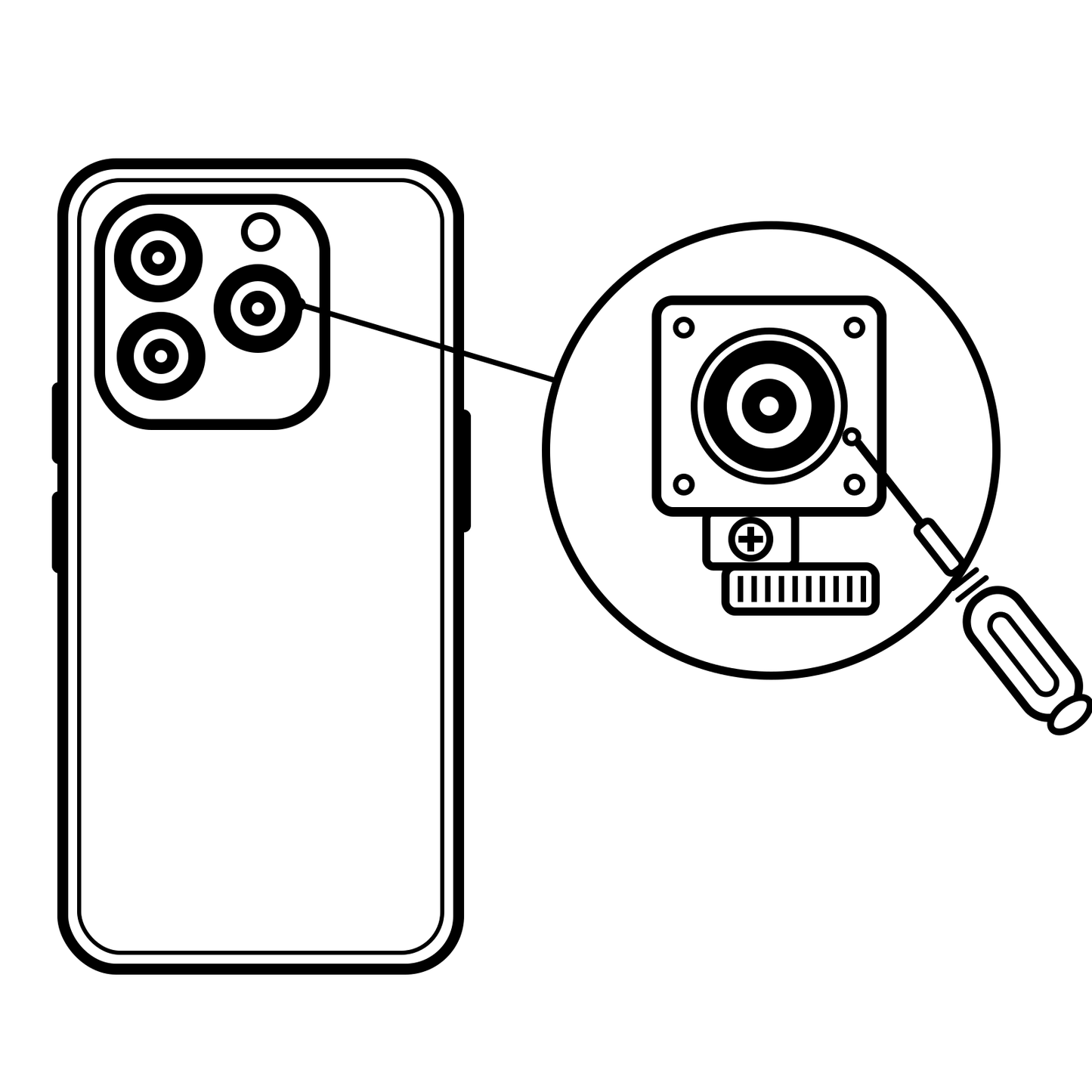 Samsung Galaxy A32 5G (SM-A326) Rückkamera Reparatur