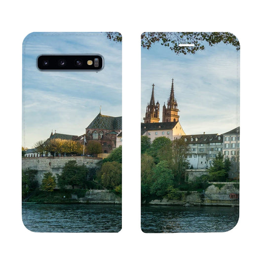 Basel City Rhein Panorama Case for Samsung Galaxy S10