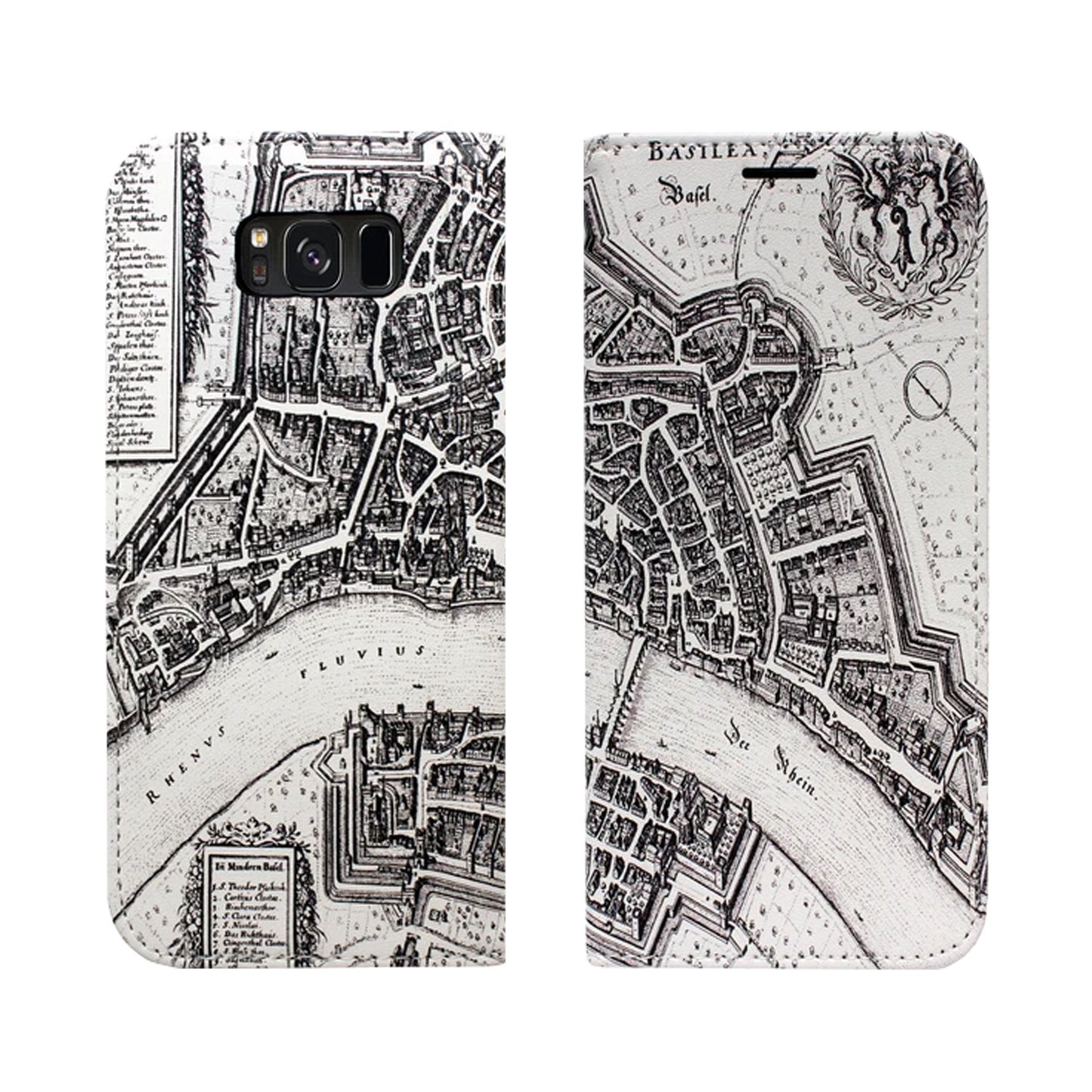 Basel Merian Panorama Case for iPhone, Samsung and Huawei