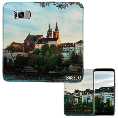 Basel City Rhein Panorama Case für Samsung Galaxy S8