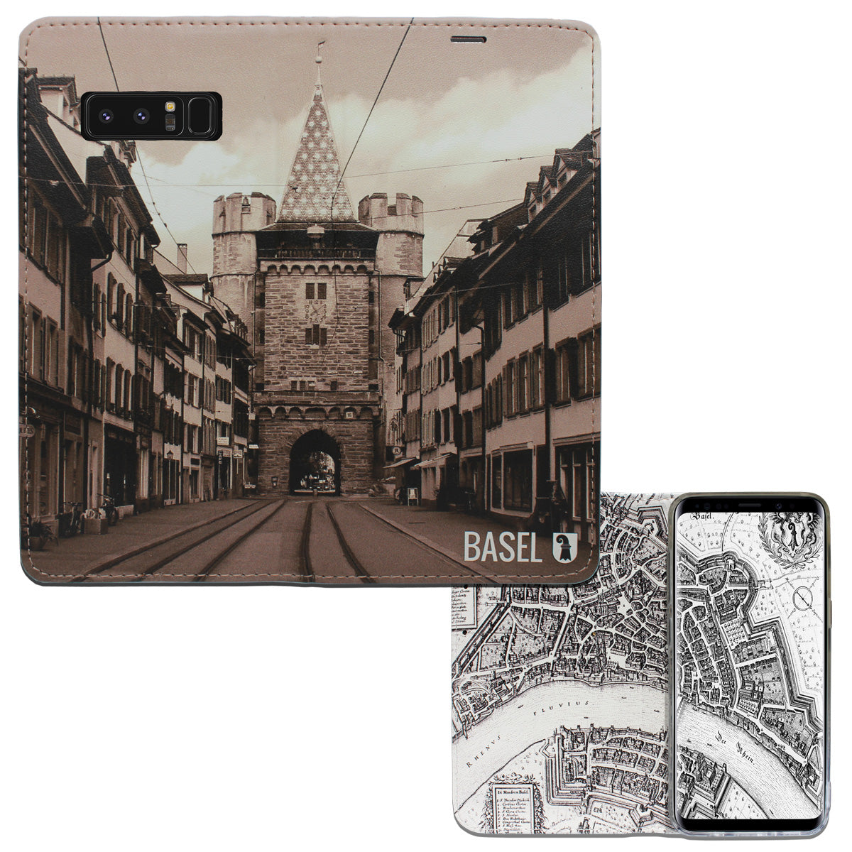 Basel City Spalentor Panorama Case for Samsung Galaxy Note 8