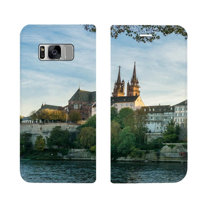 Basel City Rhein Panorama Case für Samsung Galaxy S8 Plus