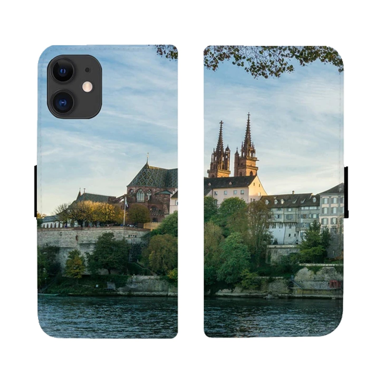 Basel City Rhein Victor Case für iPhone und Samsung