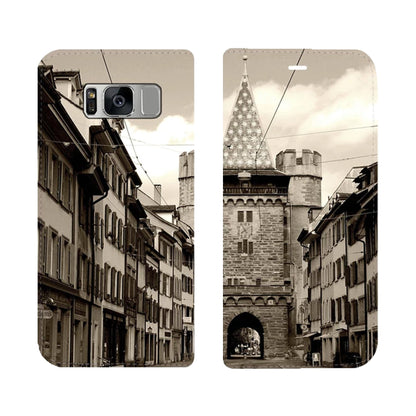 Basel City Spalentor Panorama Case für Samsung Galaxy S8 Plus
