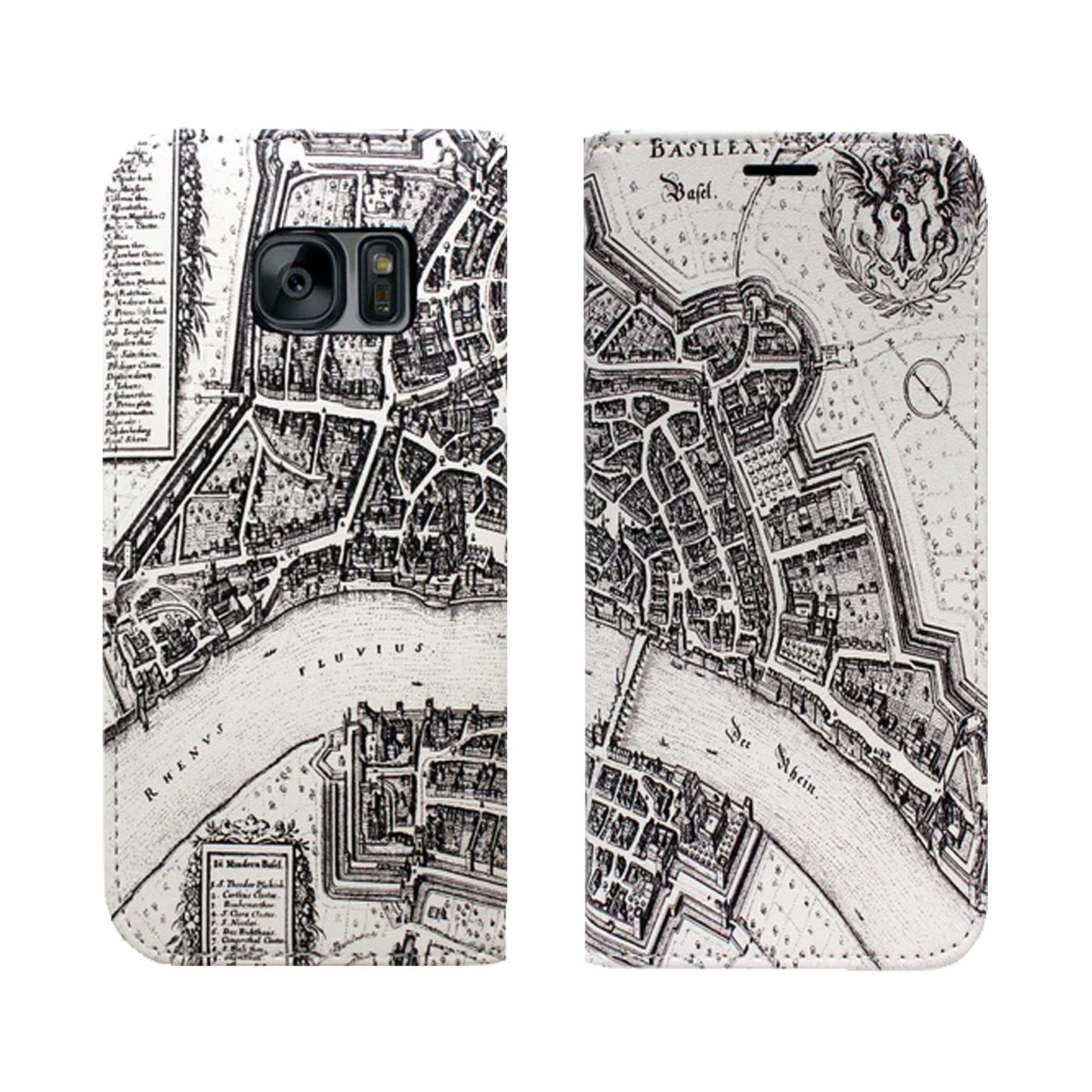 Basel Merian Panorama Case for iPhone, Samsung and Huawei