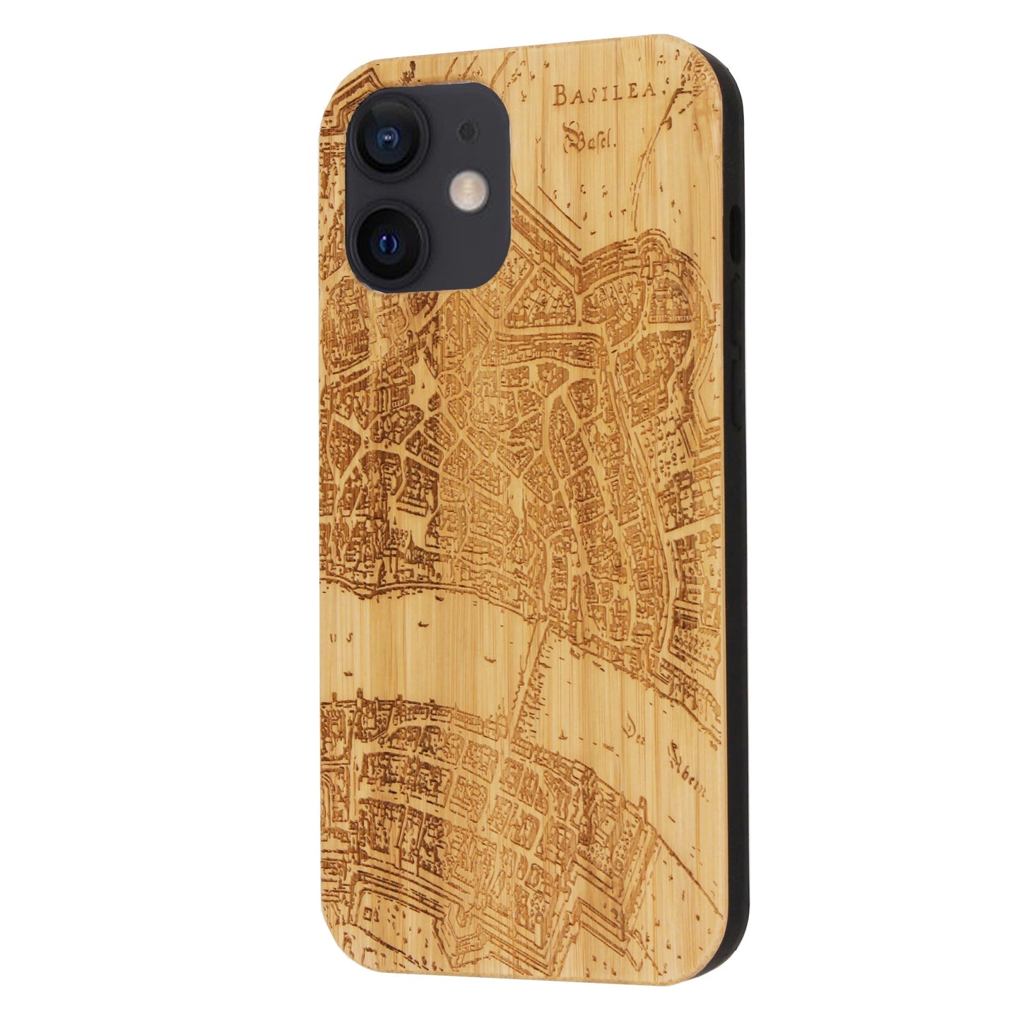 Basel Merian Eden Case aus Bambus für iPhone 12 Mini