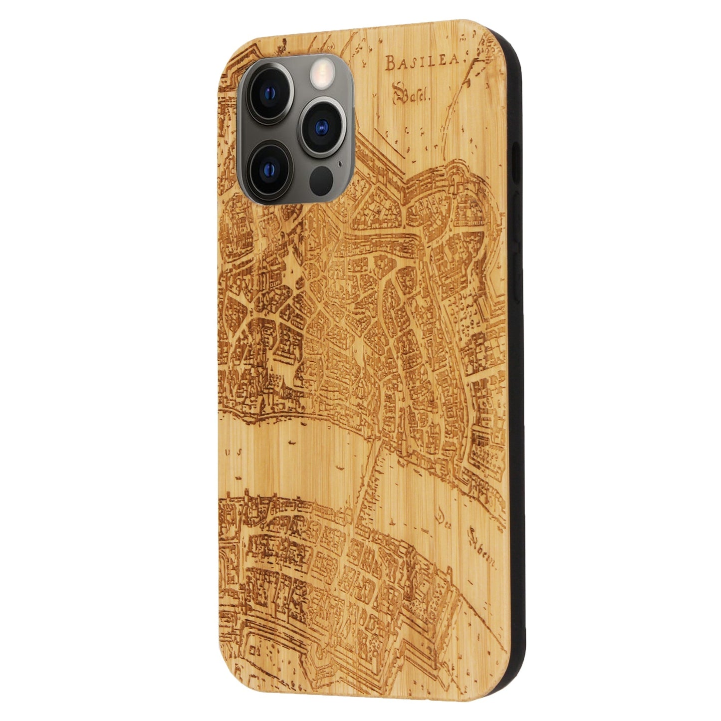 Étui en bambou Basel Merian Eden pour iPhone 12/12 Pro