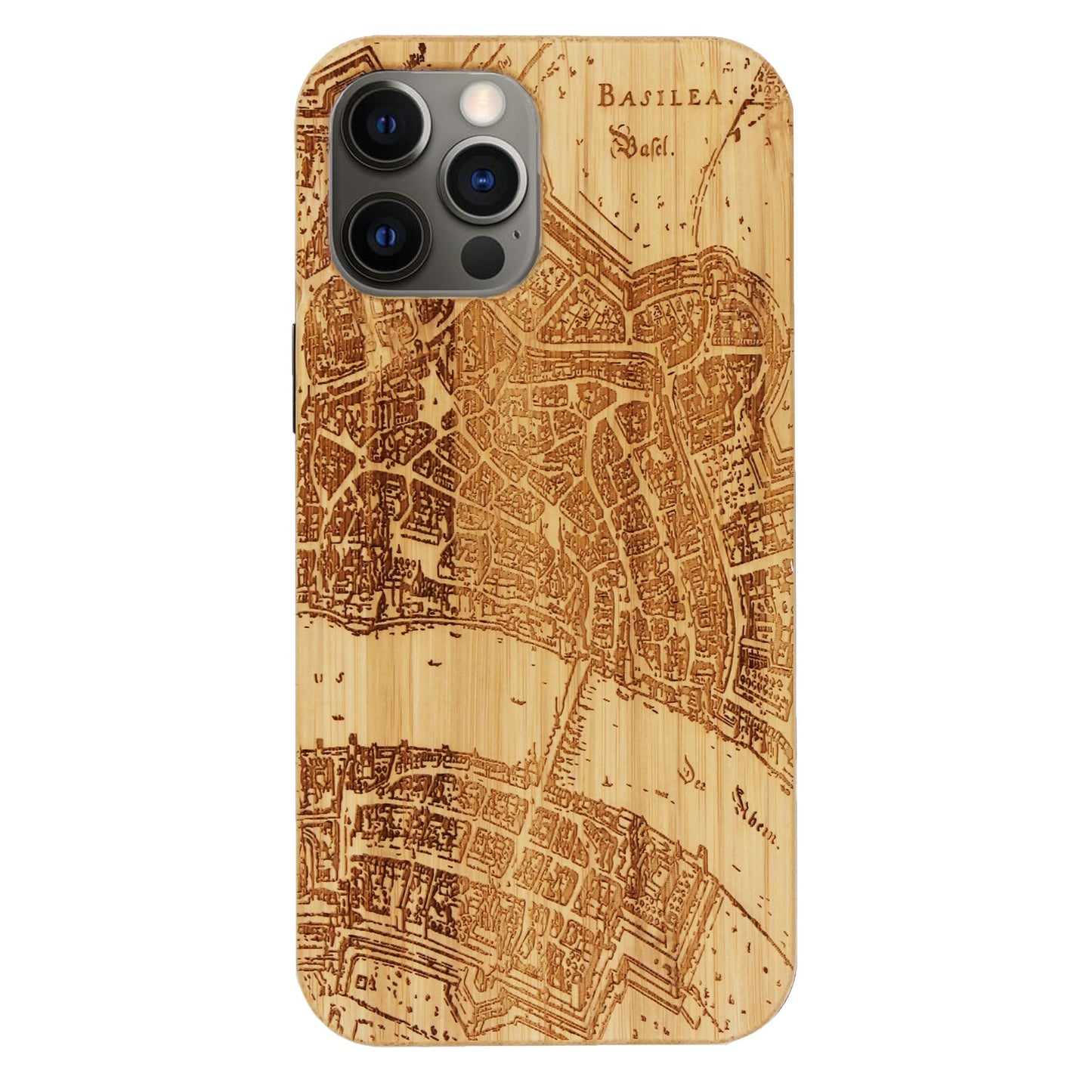 Étui en bambou Basel Merian Eden pour iPhone 12 Pro Max 