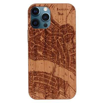Basel Merian Eden Case aus Kirschholz für iPhone 12 Pro Max