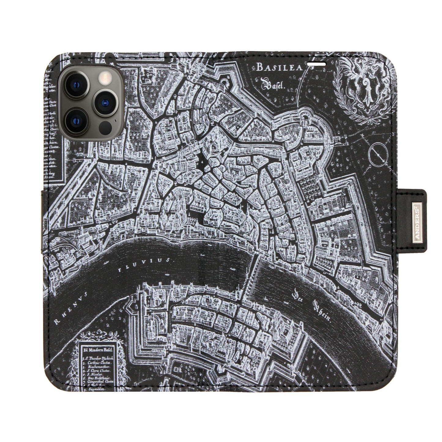 Basel Merian Negativ Victor Case für iPhone 12/12 Pro