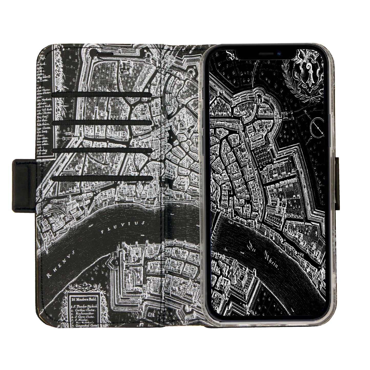 Basel Merian Negativ Victor Case für das iPhone X/XS