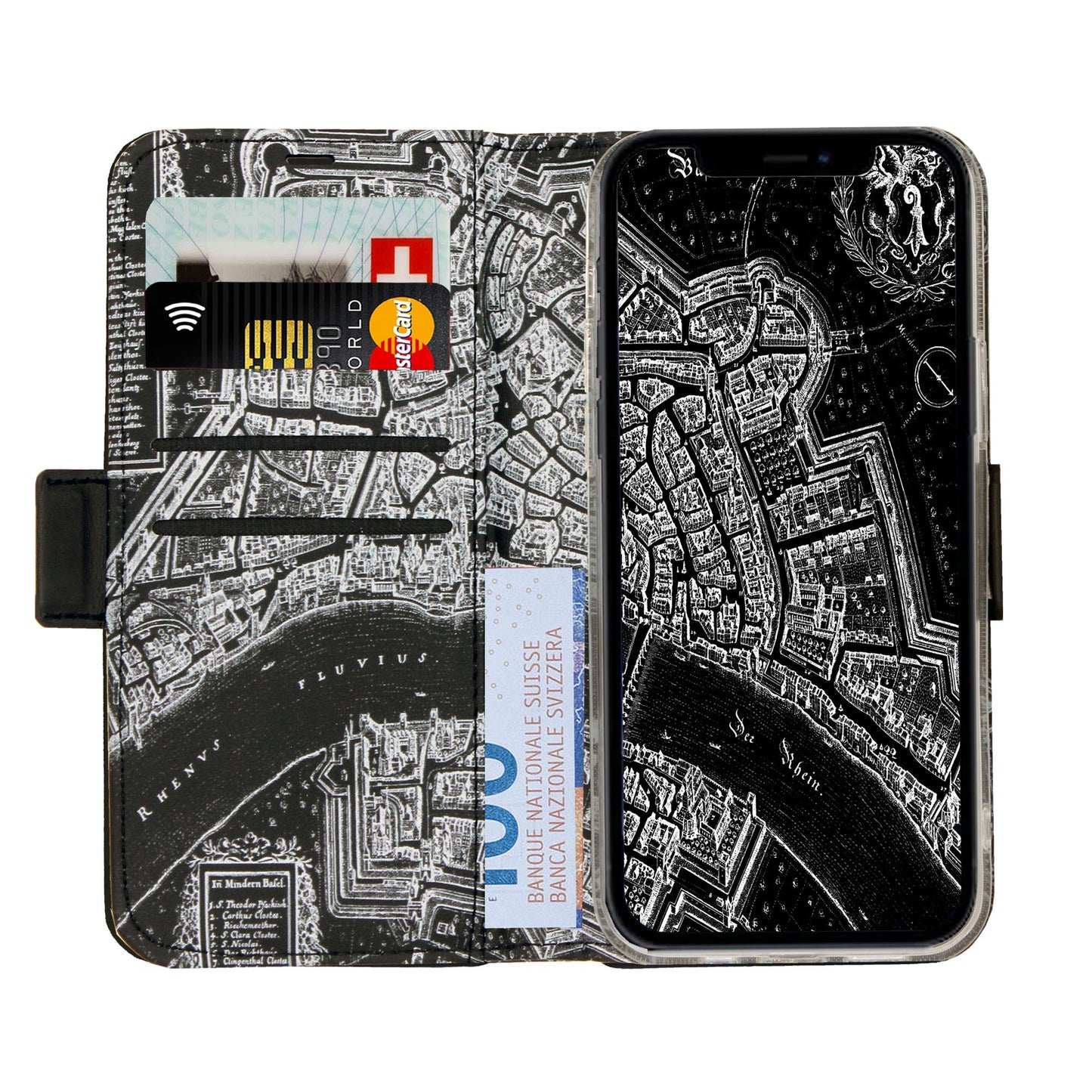 Basel Merian Negativ Victor Case für das iPhone X/XS