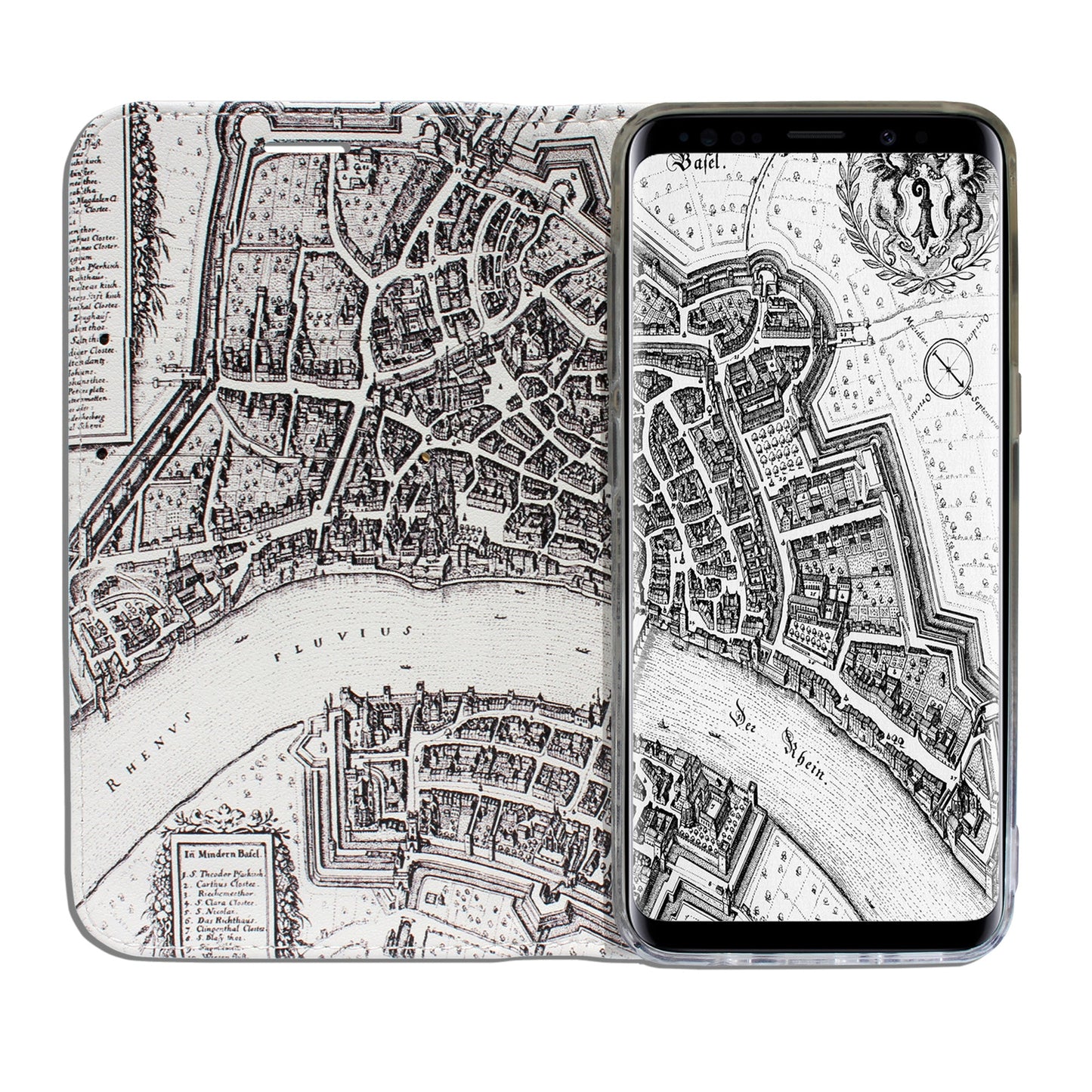 Basel City Spalentor Panorama Case for Samsung Galaxy Note 8