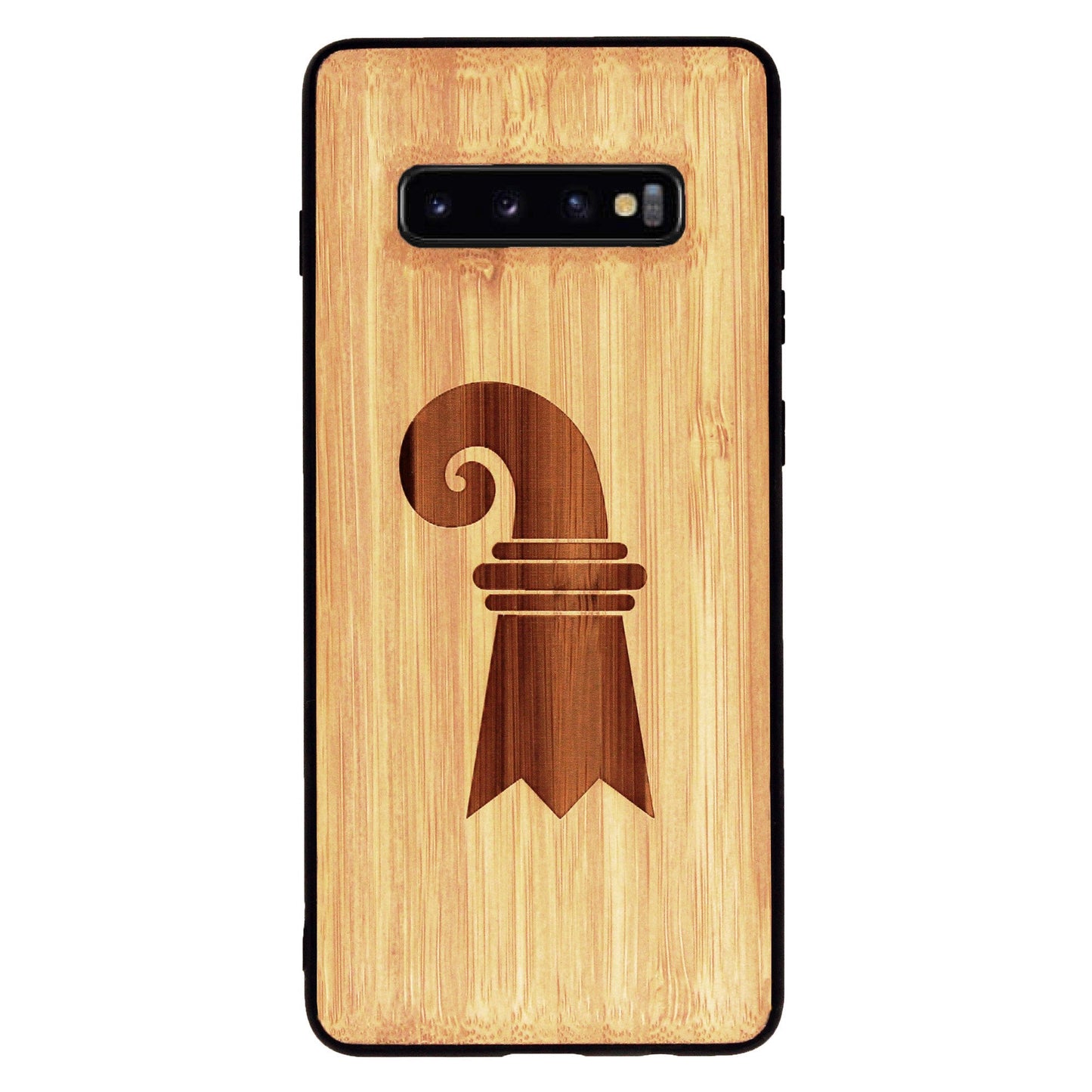 Baslerstab Eden case made of bamboo for Samsung Galaxy S10