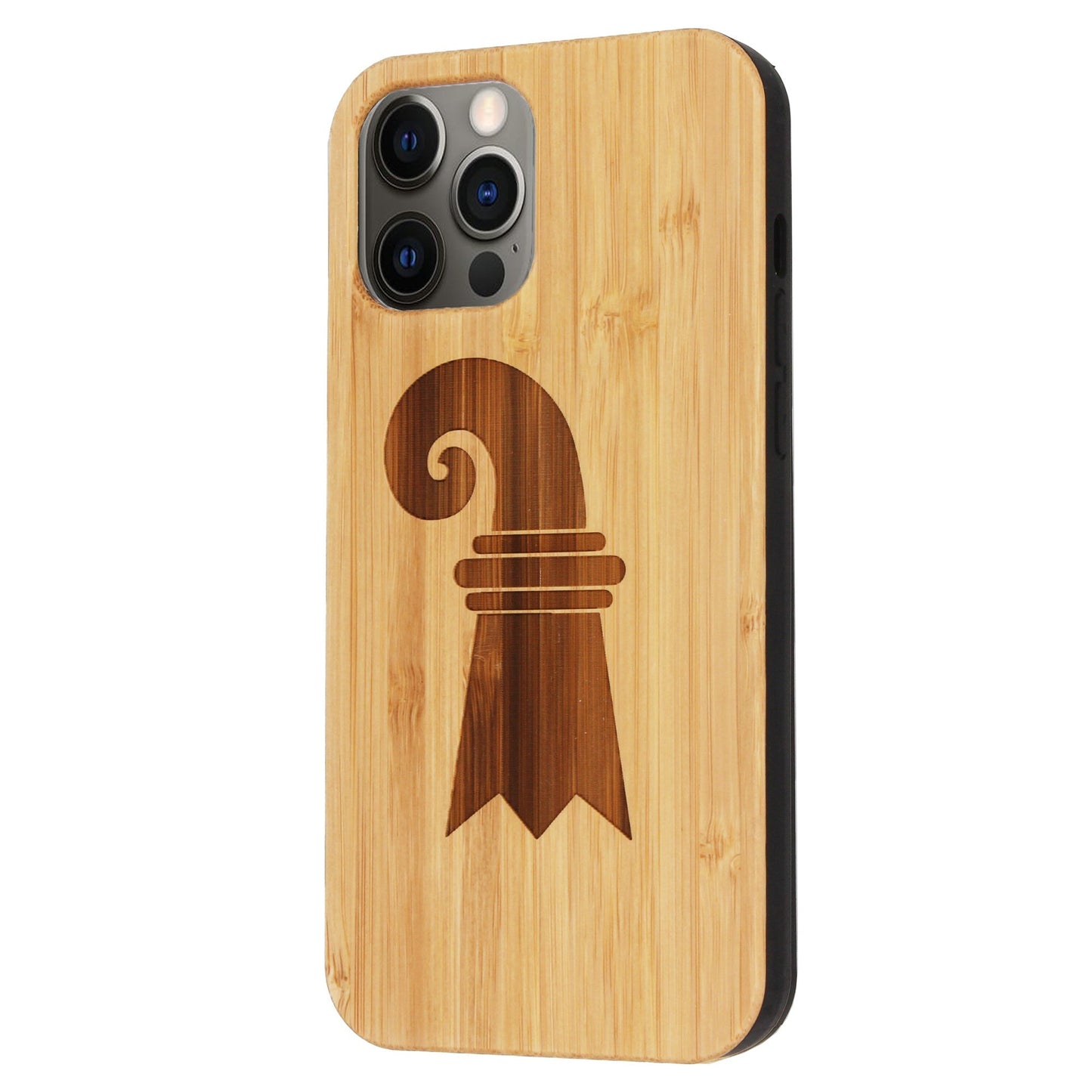 Baslerstab Eden case made of bamboo for iPhone 12 Pro Max 