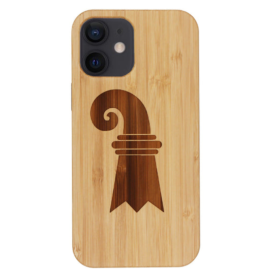 Baslerstab Eden case made of bamboo for iPhone 12 Mini