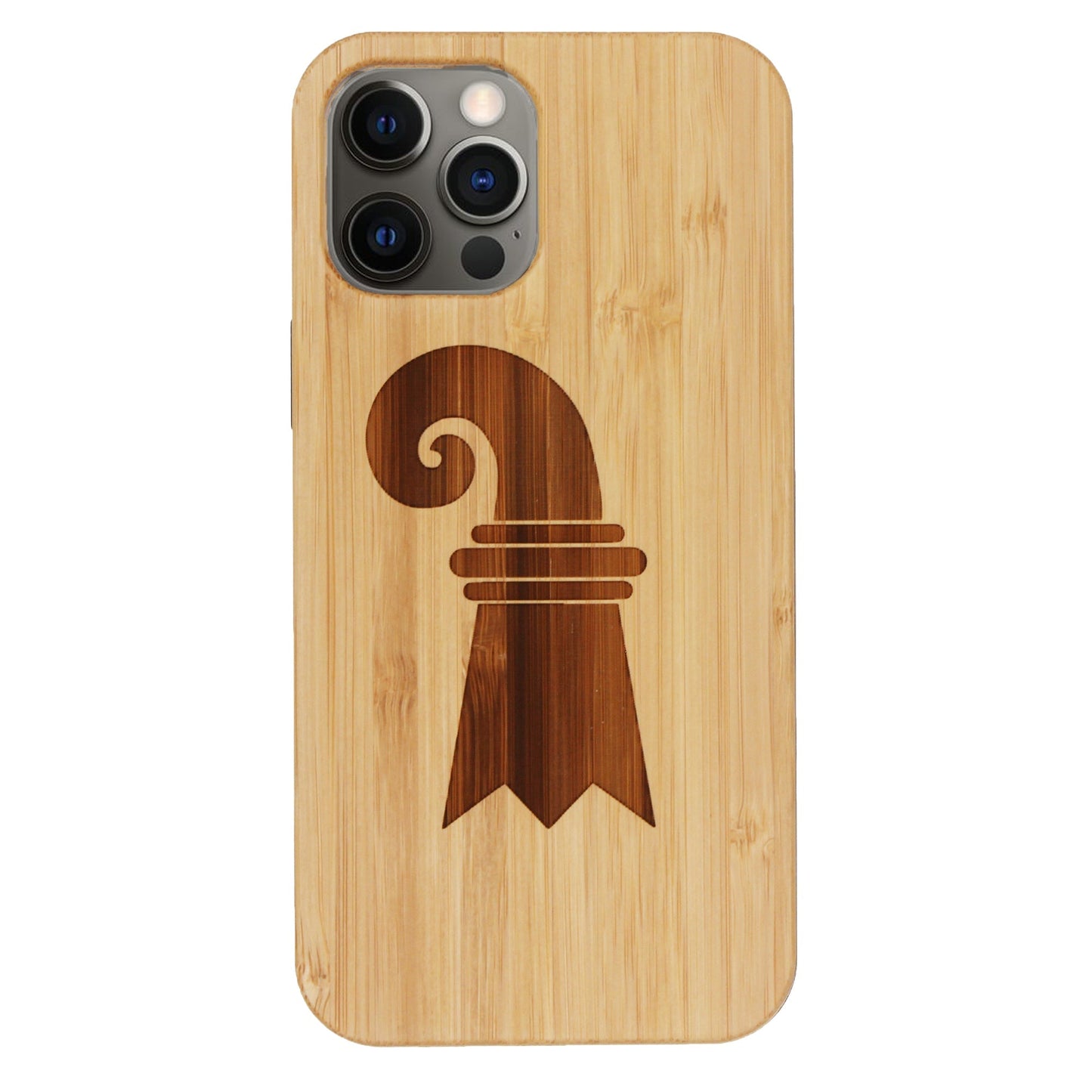 Baslerstab Eden case made of bamboo for iPhone 12 Pro Max 