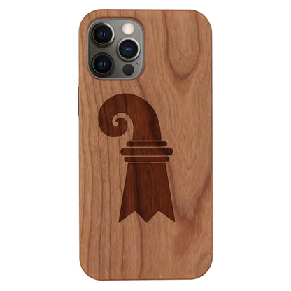 Bastone di Basilea Eden Case in ciliegio per iPhone und Samsung